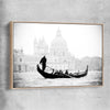Venice Gondola Ride raw oak framed canvas is a high quality print in our city skyline, travel prints and maps collection
