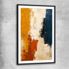 Terra Tide black glass front frame - part of our high quality canvas abstract wall art collection