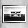 Marfa Sculpture black glass front frame - part of our high quality fashion canvas wall art and prints collection