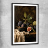 Midnight Harvest black glass front frame is a colourful and stylish canvas wall art and print suited for the kitchen arean
