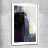 Soft Blue Two white glass front frame - part of our high quality canvas abstract wall art collection