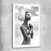 Horizon the Cover white glass front frame - part of our high quality fashion canvas wall art and prints collection