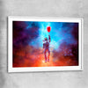 No Limits white glass front frame - part of our high quality fashion canvas wall art and prints collection