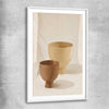 Balance white glass front frame is a colourful and stylish canvas wall art and print suited for the kitchen area