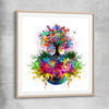 Tree of Life raw oak glass front frame - part of our high quality canvas abstract wall art collection