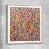 Colour Envy raw oak glass front frame - part of our high quality canvas abstract wall art collection