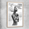 Horizon the Cover raw oak glass front frame - part of our high quality fashion canvas wall art and prints collection