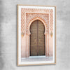 Majestic Door raw oak glass front frame is a high quality print in our city skyline, travel prints and maps collection