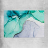 Aqua Blue rolled print - part of our high quality canvas abstract wall art collection