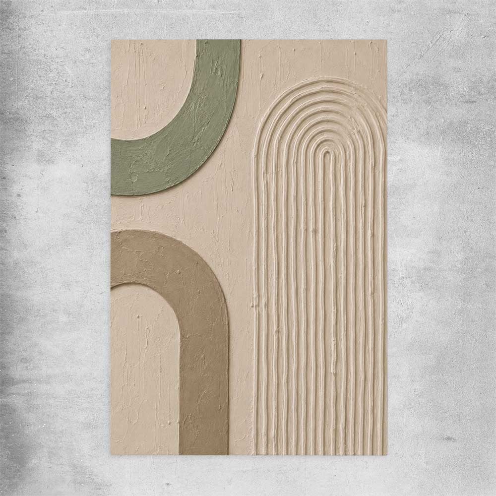 Arches No. 2 rolled print - part of our high quality canvas abstract wall art collection