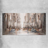 City Life, New York rolled print - part of our high quality canvas abstract wall art collection