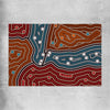 Dots of Night rolled print - part of our high quality canvas abstract wall art collection