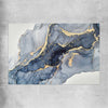 Drifting Blues rolled print - part of our high quality canvas abstract wall art collection