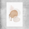 Geometric Circles rolled print - part of our high quality canvas abstract wall art collection