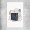 Geometric Dots rolled print - part of our high quality canvas abstract wall art collection