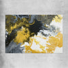 Gold Splash rolled print - part of our high quality canvas abstract wall art collection