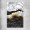 Golden Marble Two rolled print - part of our high quality canvas abstract wall art collection