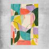 Layered Open Colour rolled print - part of our high quality canvas abstract wall art collection
