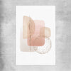 Light Geometric rolled print - part of our high quality canvas abstract wall art collection