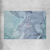 Light Turquoise rolled print - part of our high quality canvas abstract wall art collection