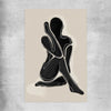 Matisse Shadow One rolled print - part of our high quality canvas abstract wall art collection