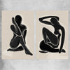 Matisse Shadow Pair rolled print - part of our high quality canvas abstract wall art collection