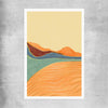 Nature Waves Three rolled print - part of our high quality canvas abstract wall art collection