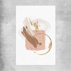 Neutral Strokes Two rolled print - part of our high quality canvas abstract wall art collection