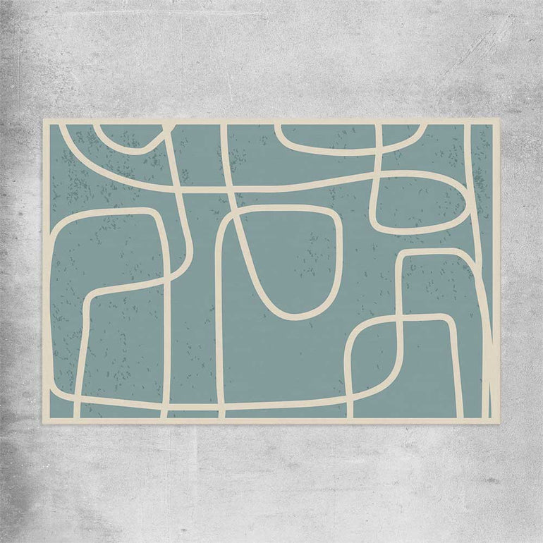 Path of Life rolled print - part of our high quality canvas abstract wall art collection