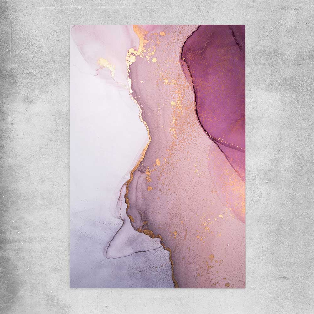 Pink Tones rolled print - part of our high quality canvas abstract wall art collection