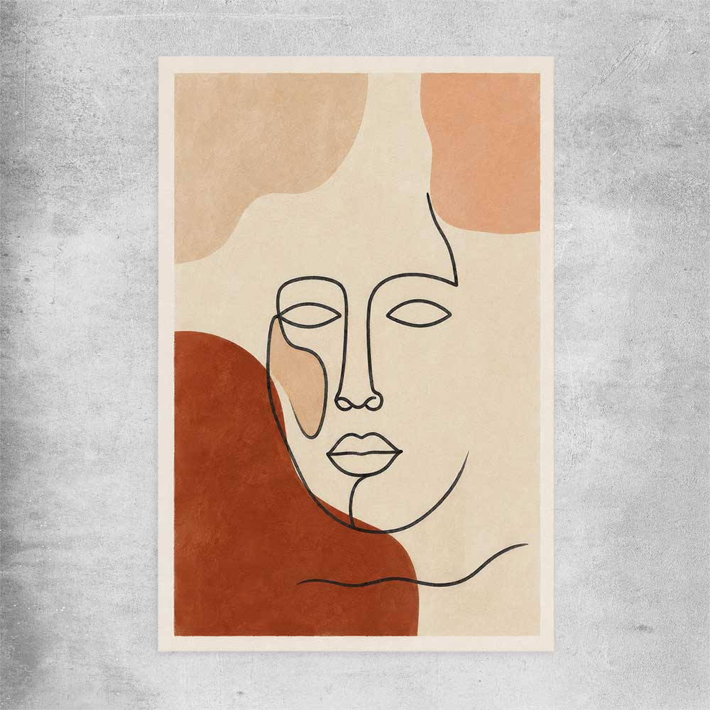 Portrait Daydream rolled print - part of our high quality canvas abstract wall art collection