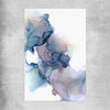Purple Alcohol rolled print - part of our high quality canvas abstract wall art collection