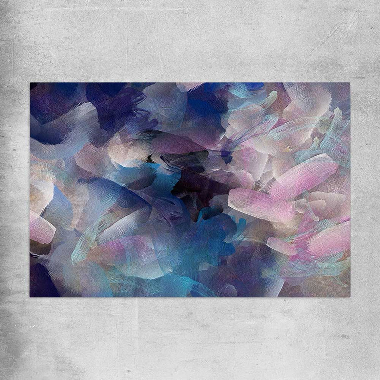 Simple Strokes rolled print - part of our high quality canvas abstract wall art collection