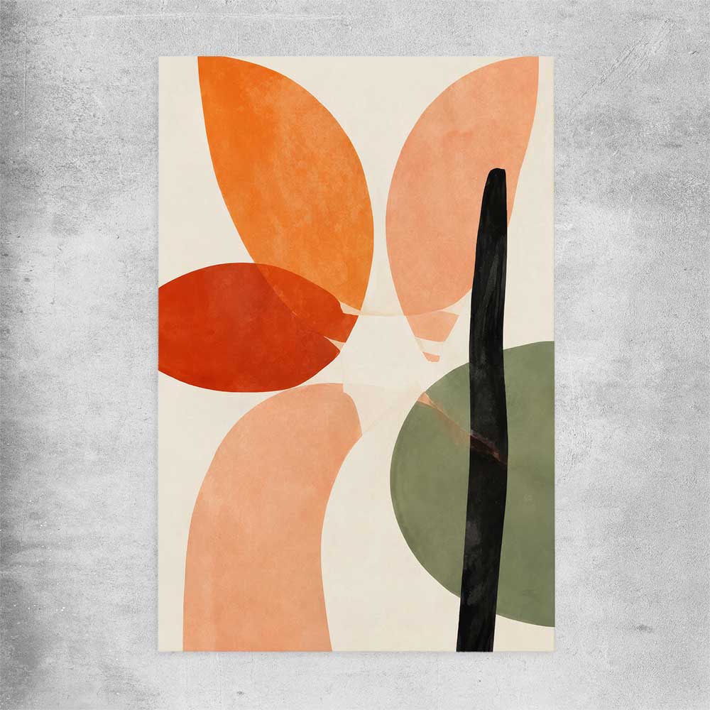 Terra Firma rolled print - part of our high quality canvas abstract wall art collection