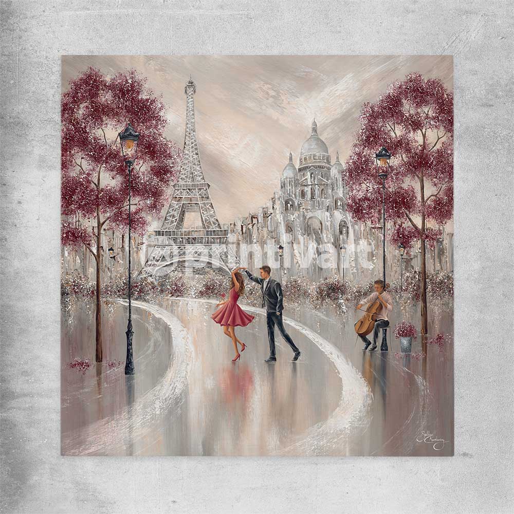 Twirl, Paris Dance rolled print - part of our high quality canvas abstract wall art collection