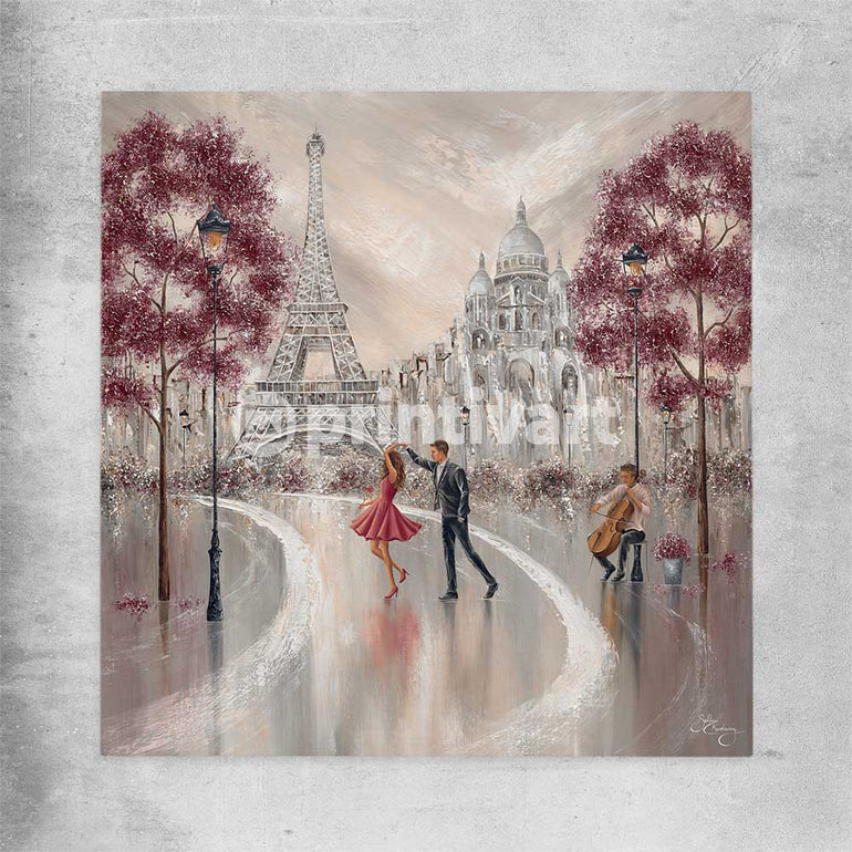 Twirl, Paris Dance rolled print - part of our high quality canvas abstract wall art collection
