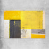 Yellow Texture rolled print - part of our high quality canvas abstract wall art collection