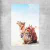 Animal wall art and canvas prints of Vibrant Camel on a rolled print