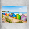 Beach and coastal wall art print of Brighton Beach Australia on a rolled print