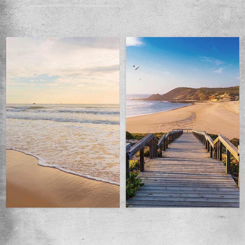Gentle Tide Pair rolled print is a high quality print in our city skyline, travel prints and maps collection