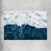 Beach and coastal wall art print of Refreshing Waves on a rolled print
