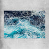 Beach and coastal wall art print of Sea Waves on a rolled print