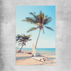 Beach and coastal wall art print of Surfing Break on a rolled print