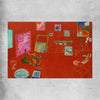 Classic wall art and canvas print of Red Studio Henri Matisse on a rolled print