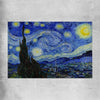 Classic wall art and canvas print of Starry Night Van Gogh on a rolled print