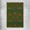 Classic wall art and canvas print of Violet Columbine William Morris on a rolled print