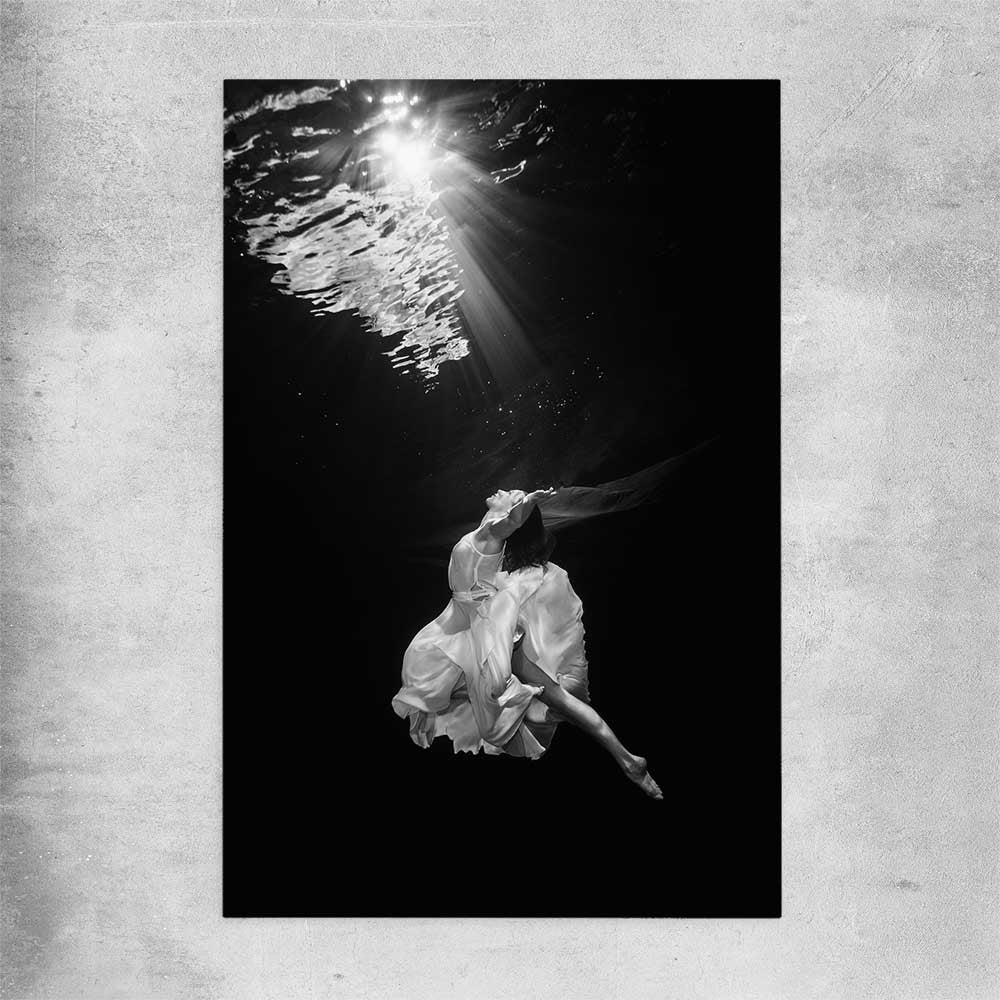 Breath rolled print - part of our high quality fashion canvas wall art and prints collection