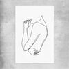 Gentle Hold rolled print - part of our high quality fashion canvas wall art and prints collection