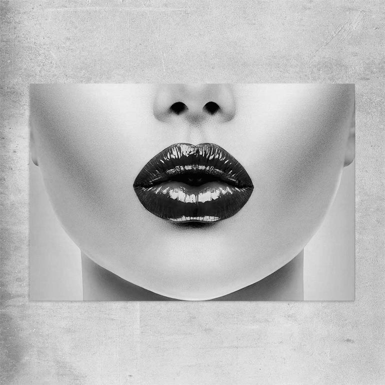 Silent Lust rolled print - part of our high quality fashion canvas wall art and prints collection