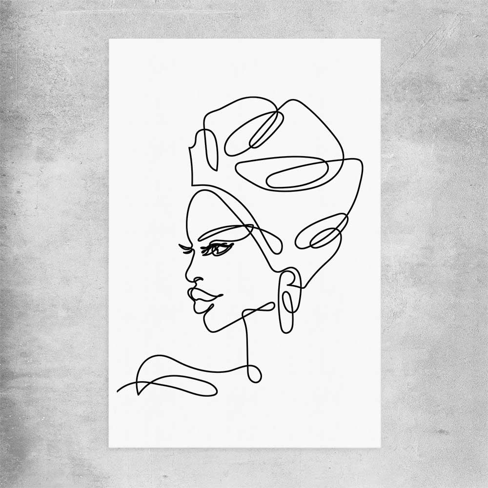 Simple Elegance rolled print - part of our high quality fashion canvas wall art and prints collection